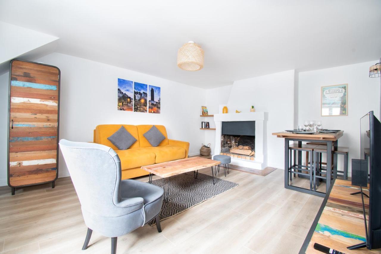 Apartmán T3 Duplex De Charme Au Coeur Du Quartier Historique Nantes Exteriér fotografie